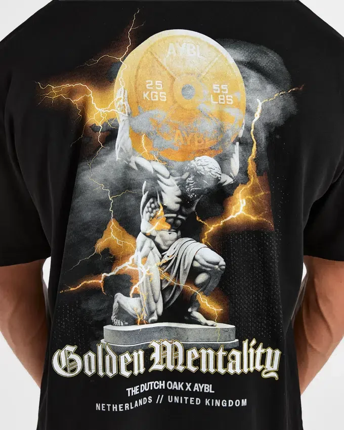 Wesley Vissers x Golden Mentality Oversize-T-Shirt