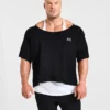 Wesley Vissers x Old School T-Shirt mit weitem Ausschnitt