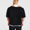 Wesley Vissers x Old School T-Shirt mit weitem Ausschnitt