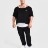 Wesley Vissers x Old School T-Shirt mit weitem Ausschnitt