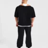 Wesley Vissers x Old School T-Shirt mit weitem Ausschnitt