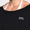 Wesley Vissers x Old School T-Shirt mit weitem Ausschnitt