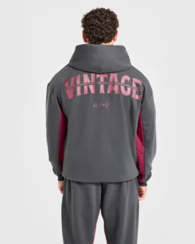 Wesley Vissers x Oversized-Hoodie mit Reißverschluss