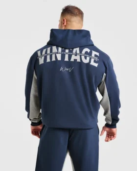 Wesley Vissers x Oversized-Hoodie mit Reißverschluss