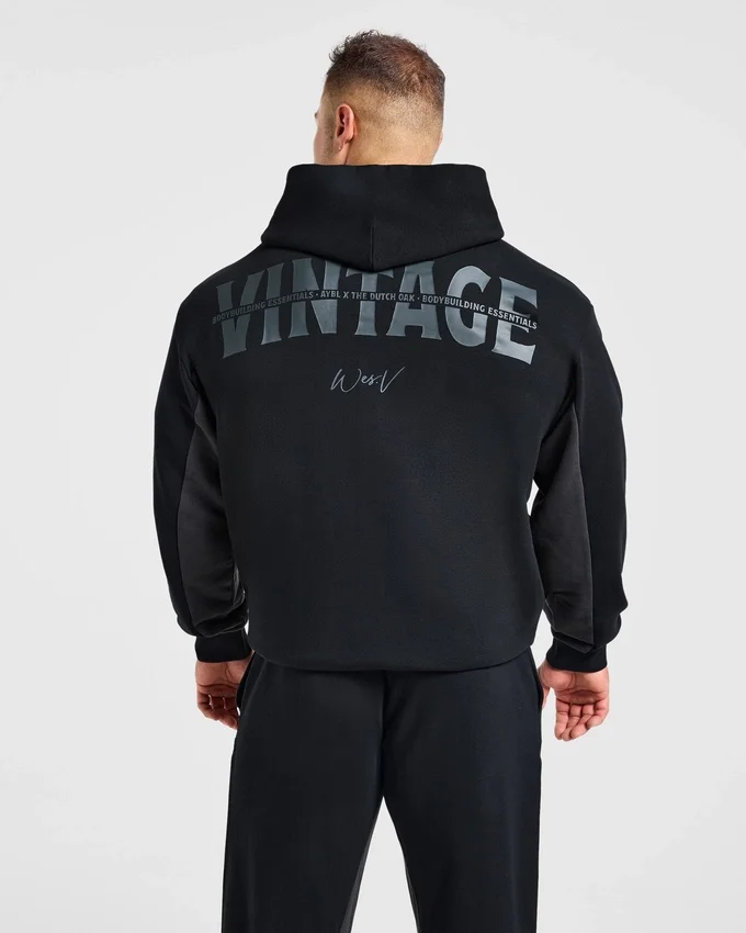 Wesley Vissers x Oversized-Hoodie mit Reißverschluss
