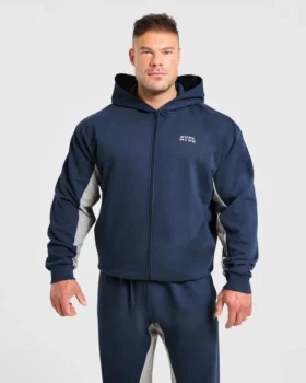 Wesley Vissers x Oversized-Hoodie mit Reißverschluss