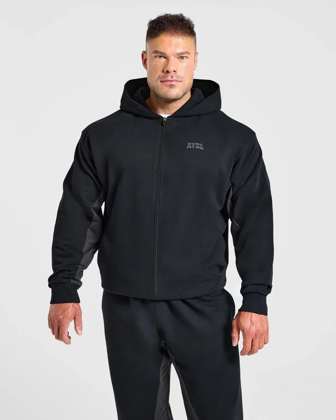 Wesley Vissers x Oversized-Hoodie mit Reißverschluss
