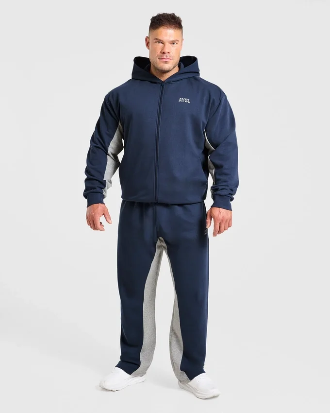 Wesley Vissers x Oversized-Hoodie mit Reißverschluss