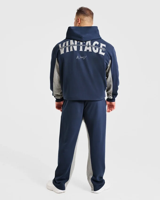 Wesley Vissers x Oversized-Hoodie mit Reißverschluss