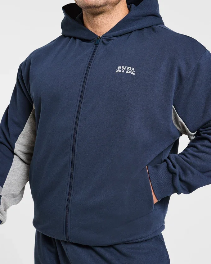 Wesley Vissers x Oversized-Hoodie mit Reißverschluss