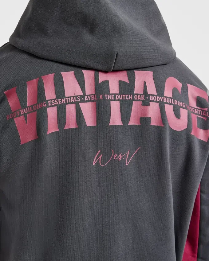 Wesley Vissers x Oversized-Hoodie mit Reißverschluss