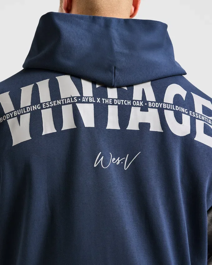 Wesley Vissers x Oversized-Hoodie mit Reißverschluss