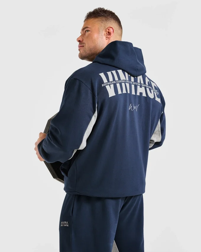 Wesley Vissers x Oversized-Hoodie mit Reißverschluss