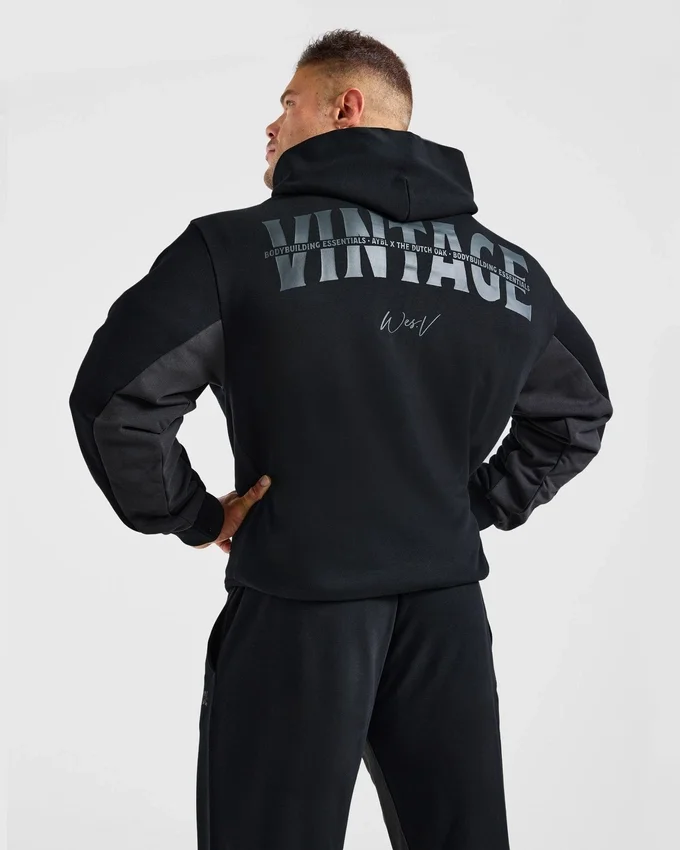 Wesley Vissers x Oversized-Hoodie mit Reißverschluss