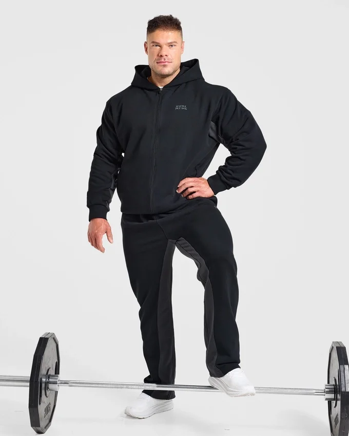 Wesley Vissers x Oversized-Hoodie mit Reißverschluss