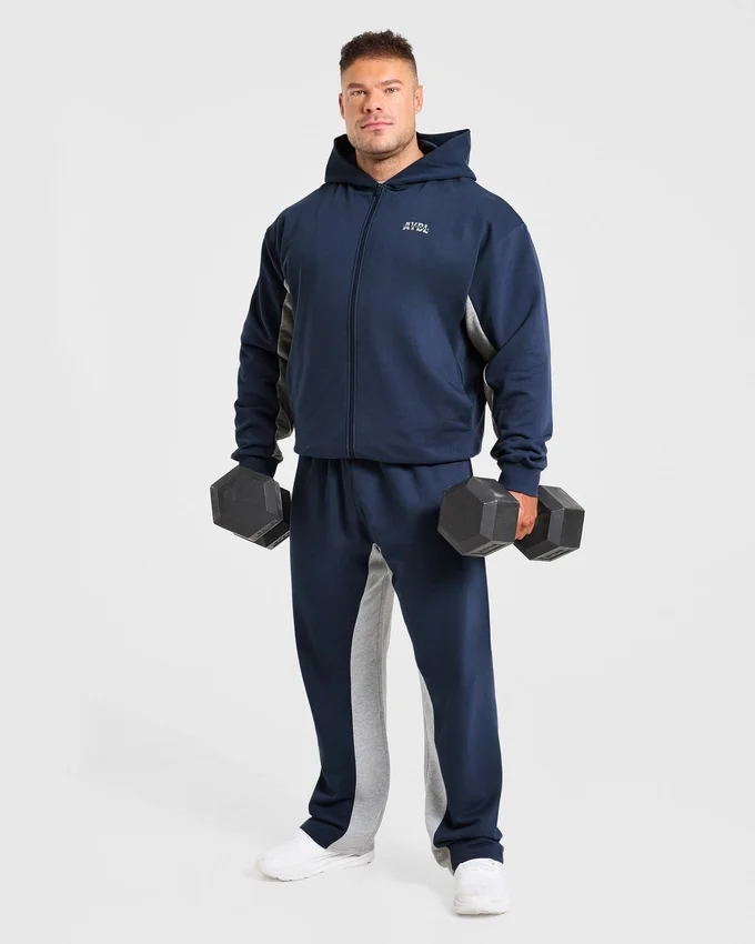 Wesley Vissers x Oversized-Jogginghose mit geradem Bein