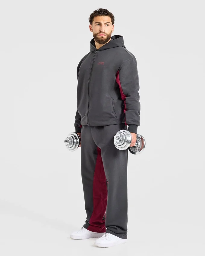Wesley Vissers x Oversized-Jogginghose mit geradem Bein