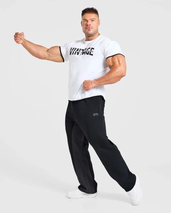 Wesley Vissers x Oversized-Jogginghose mit geradem Bein