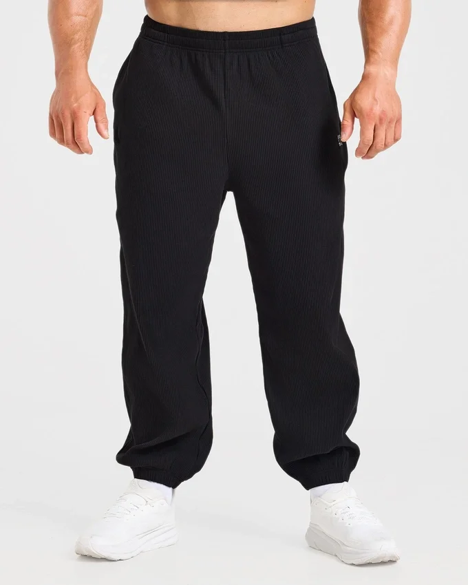 Wesley Vissers x Oversized-Jogginghose mit Rippbündchen