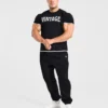 Wesley Vissers x Oversized-Jogginghose mit Rippbündchen